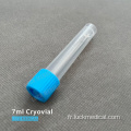 7 ml de tube en plastique cryogénique FDA